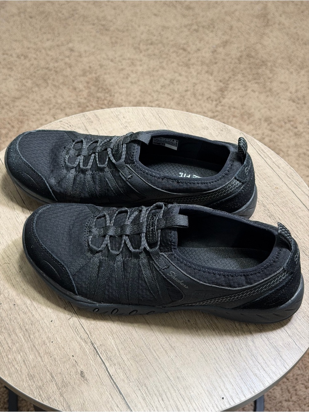 Skechers Relaxed Fit: Empire D'Lux Black Sneakers